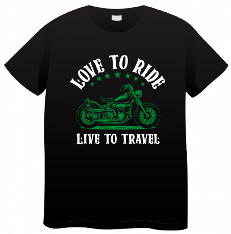 T-shirt Love To Ride