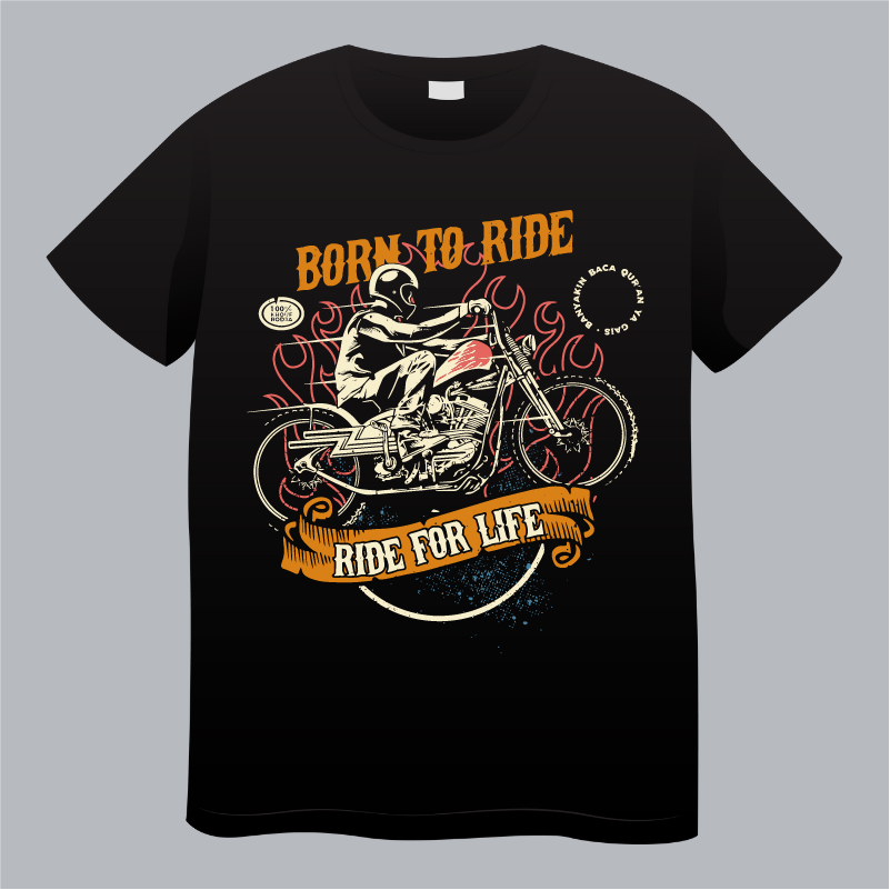 T-shirt Two Wheels, One Soul: Biker