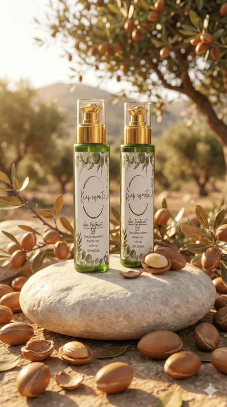 زيت الشعر الطبيعي لتقوية الشعر ومنع التساقط