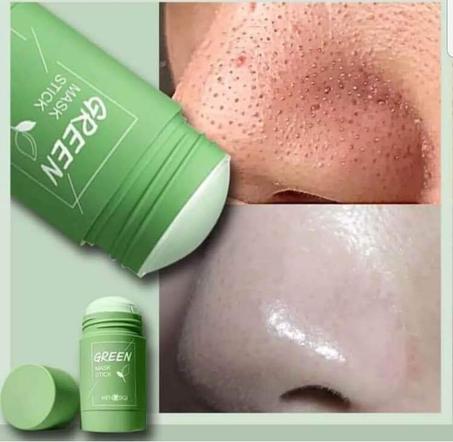 قناع طيني بالشاي الأخضر