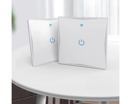 Interruptor inteligente Wi-Fi 1 botón google home / alexa / tyua app