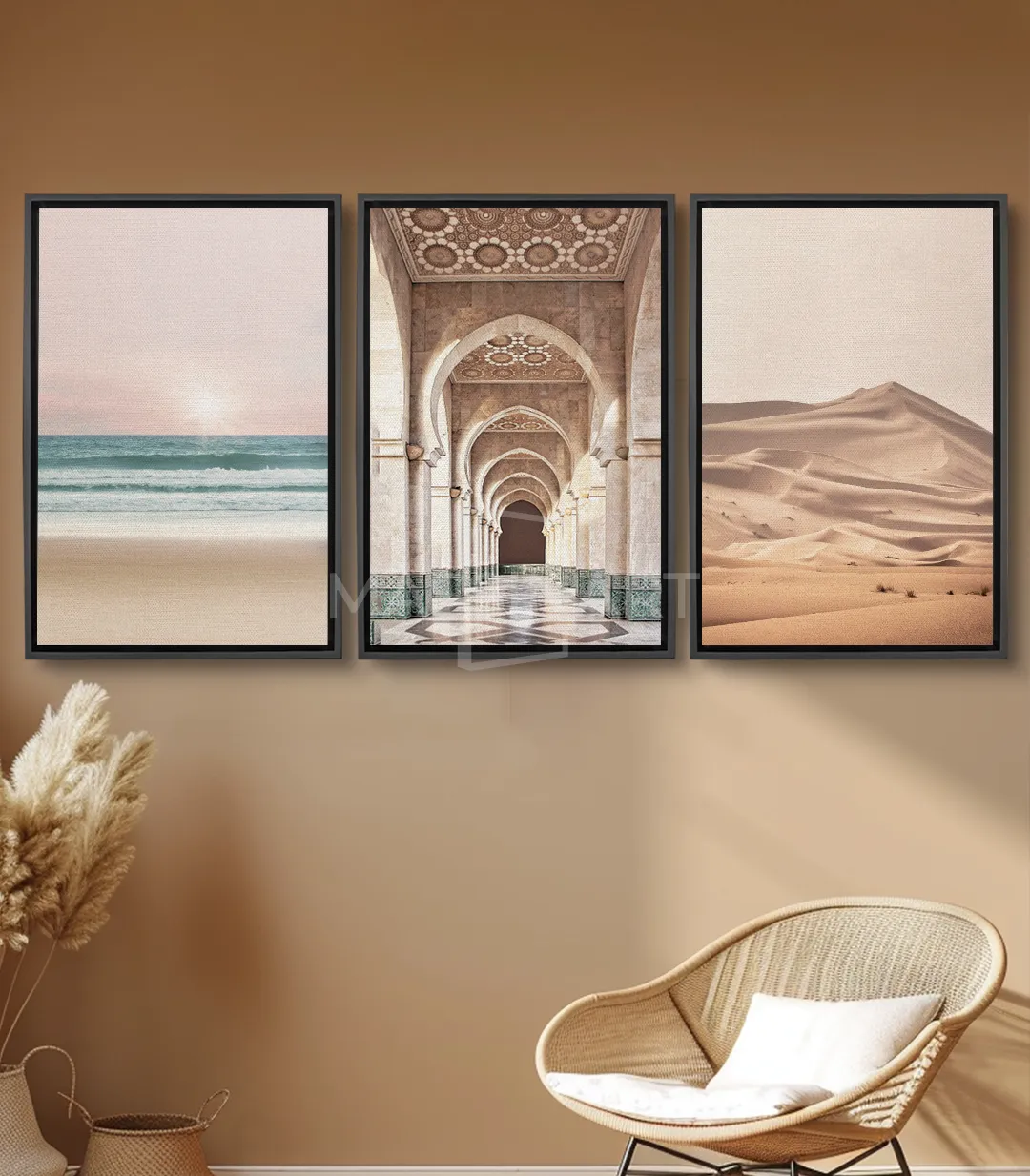 3 Tableaux Le Maroc Différent