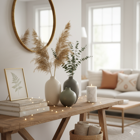 الديكور والإكسسوارات المنزلية