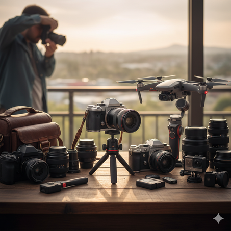 الكاميرات والتصوير