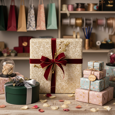 تغليف وتقديم الهدايا