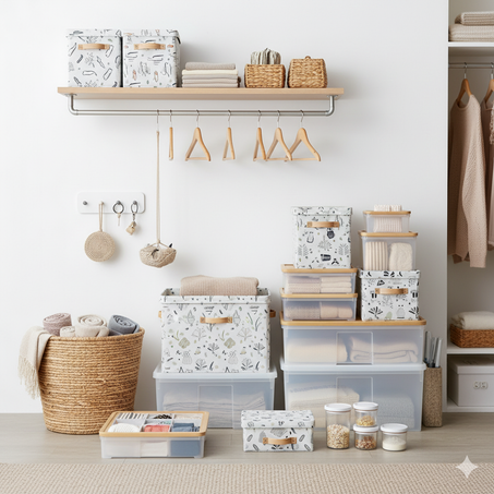 التنظيم والتخزين