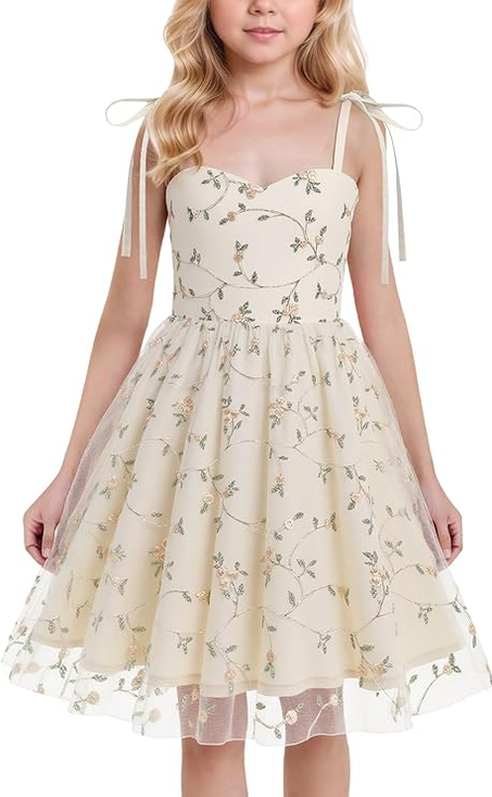 فستان مخملي مطرّز بتصميم Sweetheart Floral – أنثوي وأنيق للمناسبات