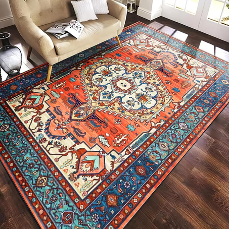 سجاد غرفة المعيشة منفوش فائق النعومة لغرفة النوم، فاخرة، عصرية، سميكة، مستطيلة، مضادة للانزلاق للأطفال