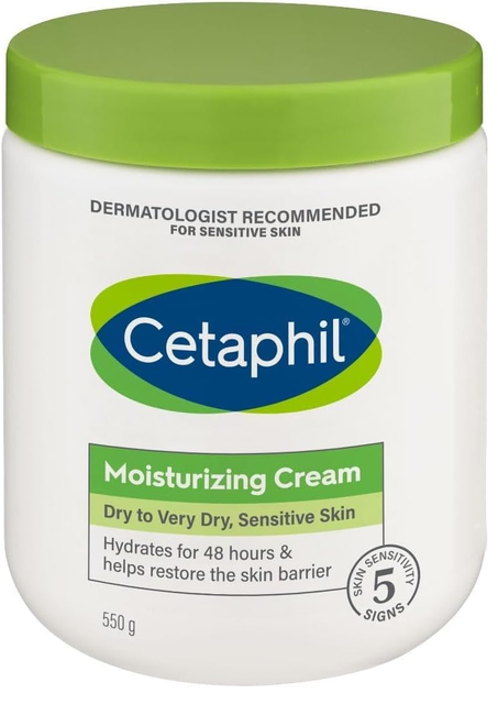 كريم الجسم مع فيتامين E – للبشرة الجافة والحساسة