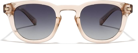 نظارة شمسية مربعة كلاسيكية وازير – عدسات مستقطبة للحماية من الأشعة فوق البنفسجية 100% للرجال والنساء