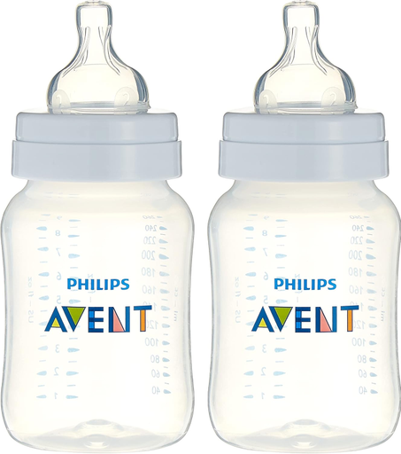 زجاجة أطفال فيليبس أفنت مضادة للمغص 260 مل – رضاعة آمنة ومريحة للرضع