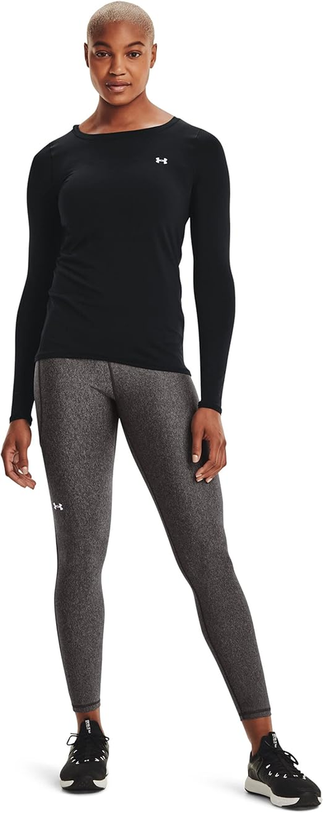 تيشيرت Under Armour النسائي بأكمام قصيرة – شعار بارز، خامة خفيفة، سريع الجفاف