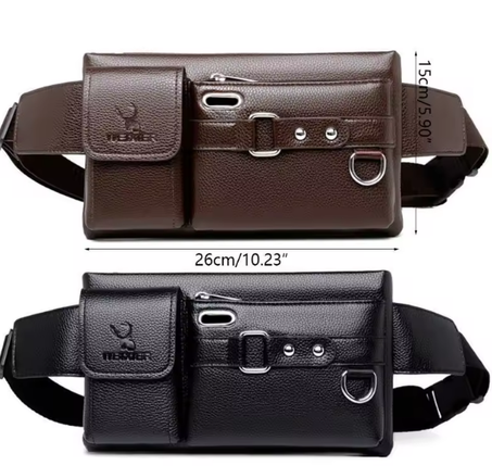 حقيبة الصدر و الكثف من الجلد