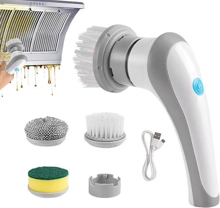 فرشاة تنظيف كهربائية متعددة الوظائف