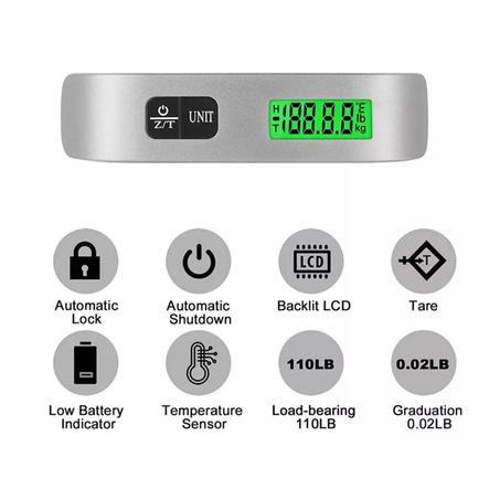 ميزان أغراض السفر الالكتروني