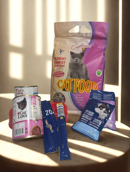 💛 “باك التغذية الممتاز للقطط