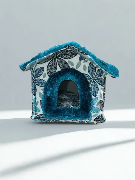 🏠🐾 بيت قطط دافئ وفاخر – الراحة اللي يستاهلها قطك