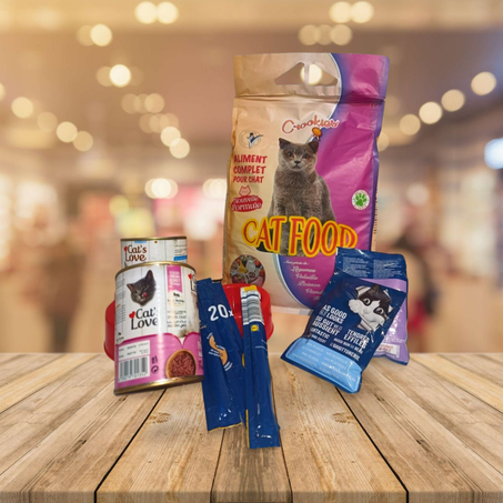 💛 “باك التغذية الممتاز للقطط