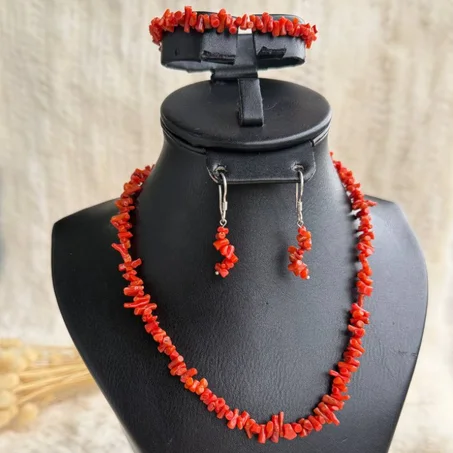 parure corail (Livraison gratuite)