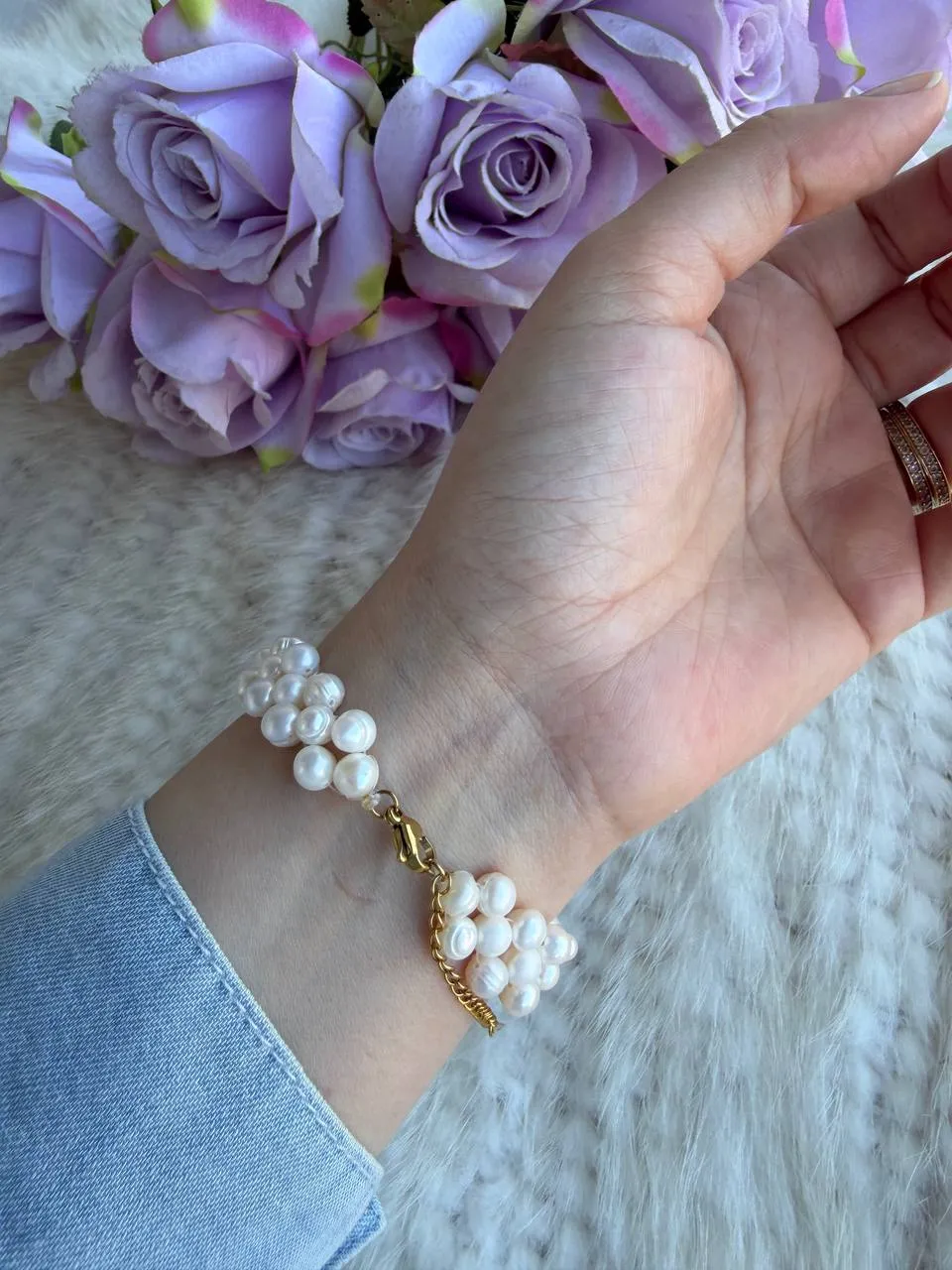 ✨ Montre Casio montée sur perles naturelles (Djoher Hor) ✨