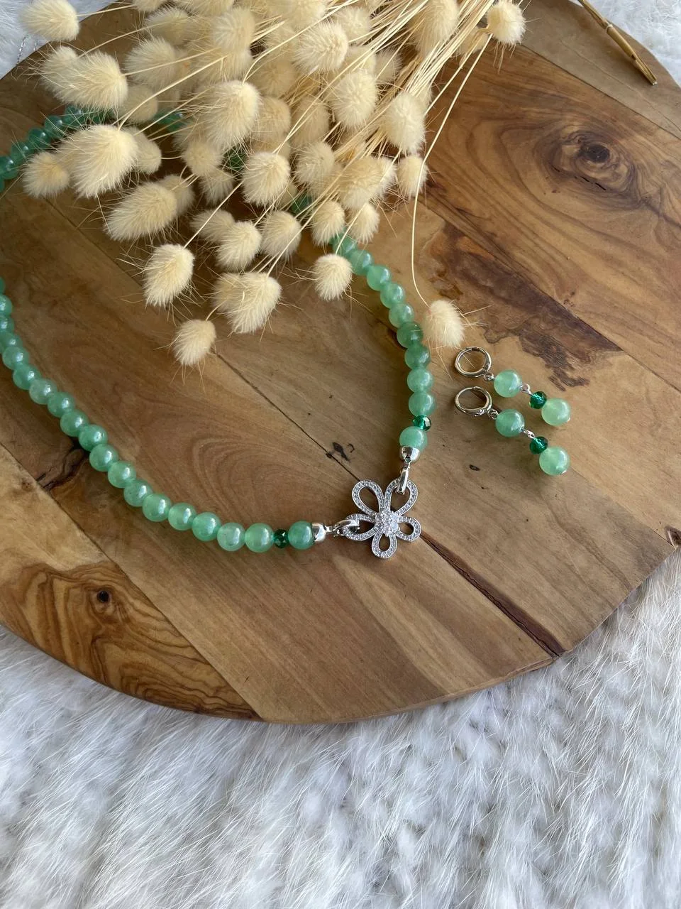 Parure Aventurine 2 Pièces