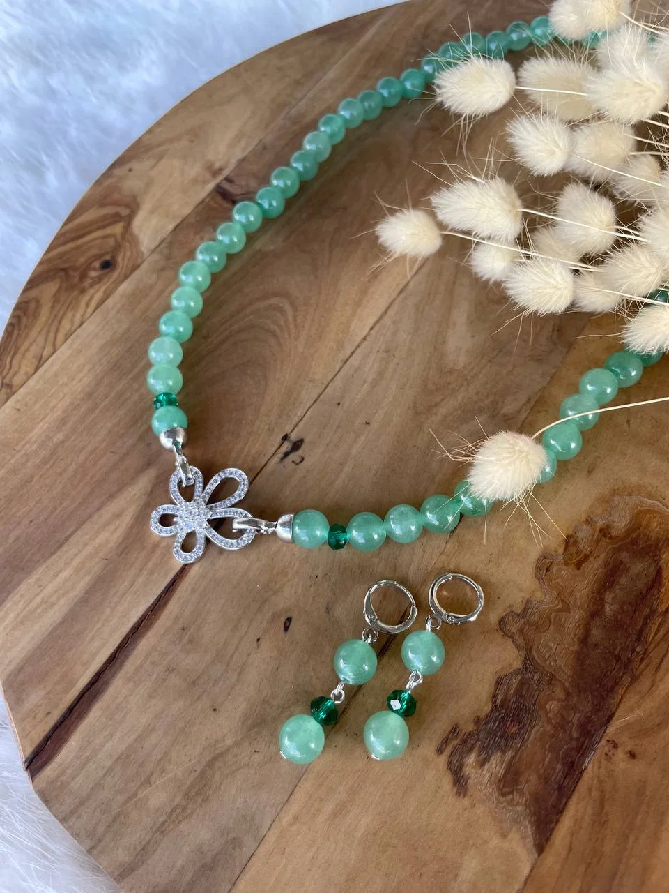Parure Aventurine 2 Pièces