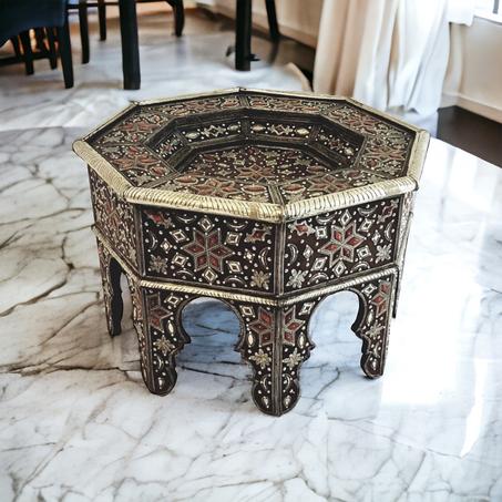 Royal Moroccan living room table