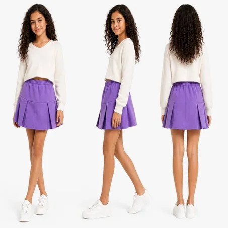 Jupe violette
