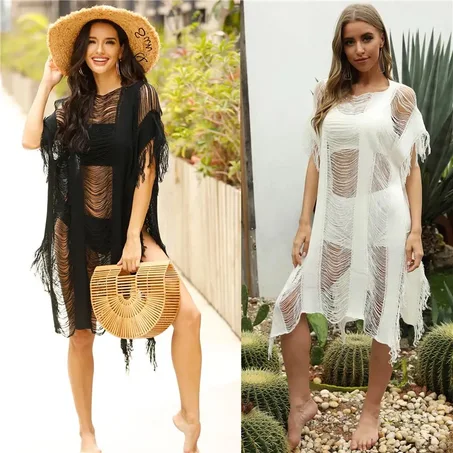 Cache maillot robe