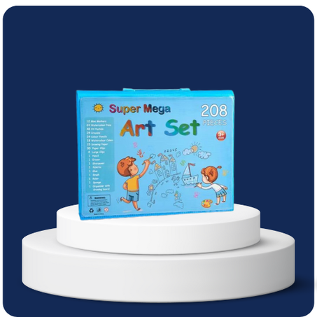 مجموعة رسم فنية للأطفال