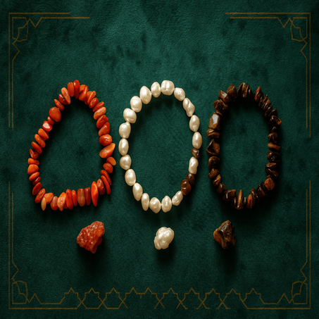 عرض خاص: 3 أساور من الأحجار الكريمة الحرة بثمن اثنين فقط!