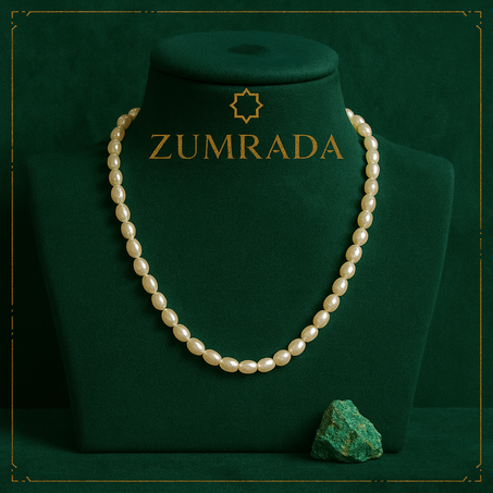 عقد اللؤلؤ الكلاسيكي – رمز الأنوثة الخالدة