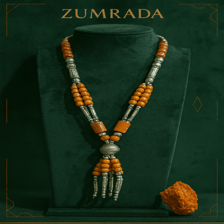 عقد المرجان الفضي – فخامة التراث ولمسة الأصالة