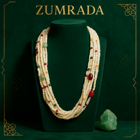 كوليي متعدد اخيط احجار الجوهر الحر