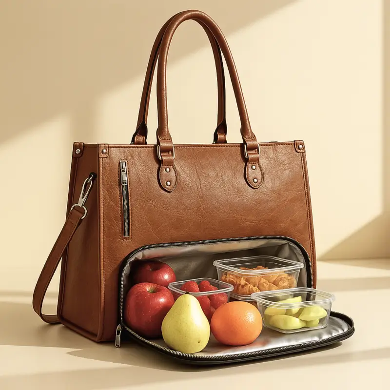 Le Sac Intelligent des Femmes Actives : PC, Déjeuner & Essentiels au Quotidien