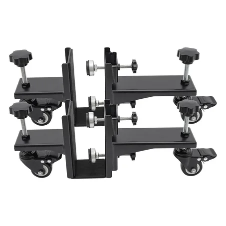 Kit Professionnel de Levage et d’Installation de Portes Lourdes jusqu’à 450 kg – Outil de Positionnement Haute Précision pour Portes en Bois, Métal et Portes Blindées, Réglage Facile, Install