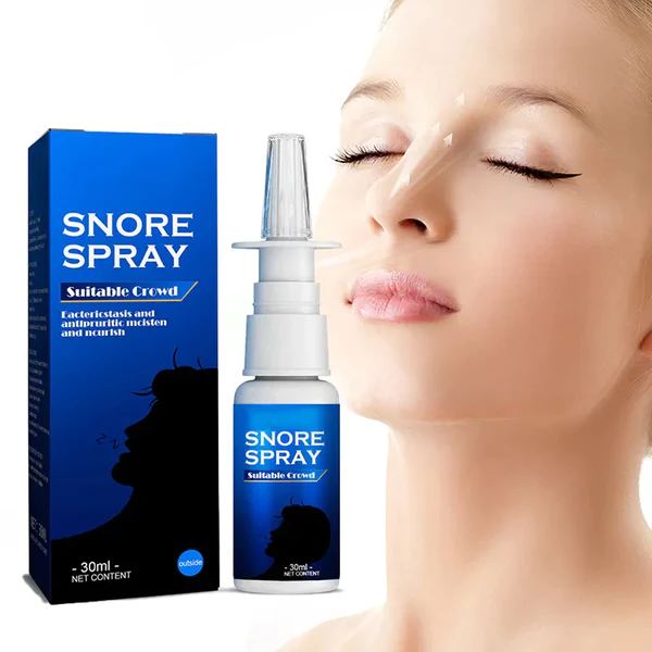 SNORING SPRAY™ أخيرا تخلـص من الشخير نهائيـا