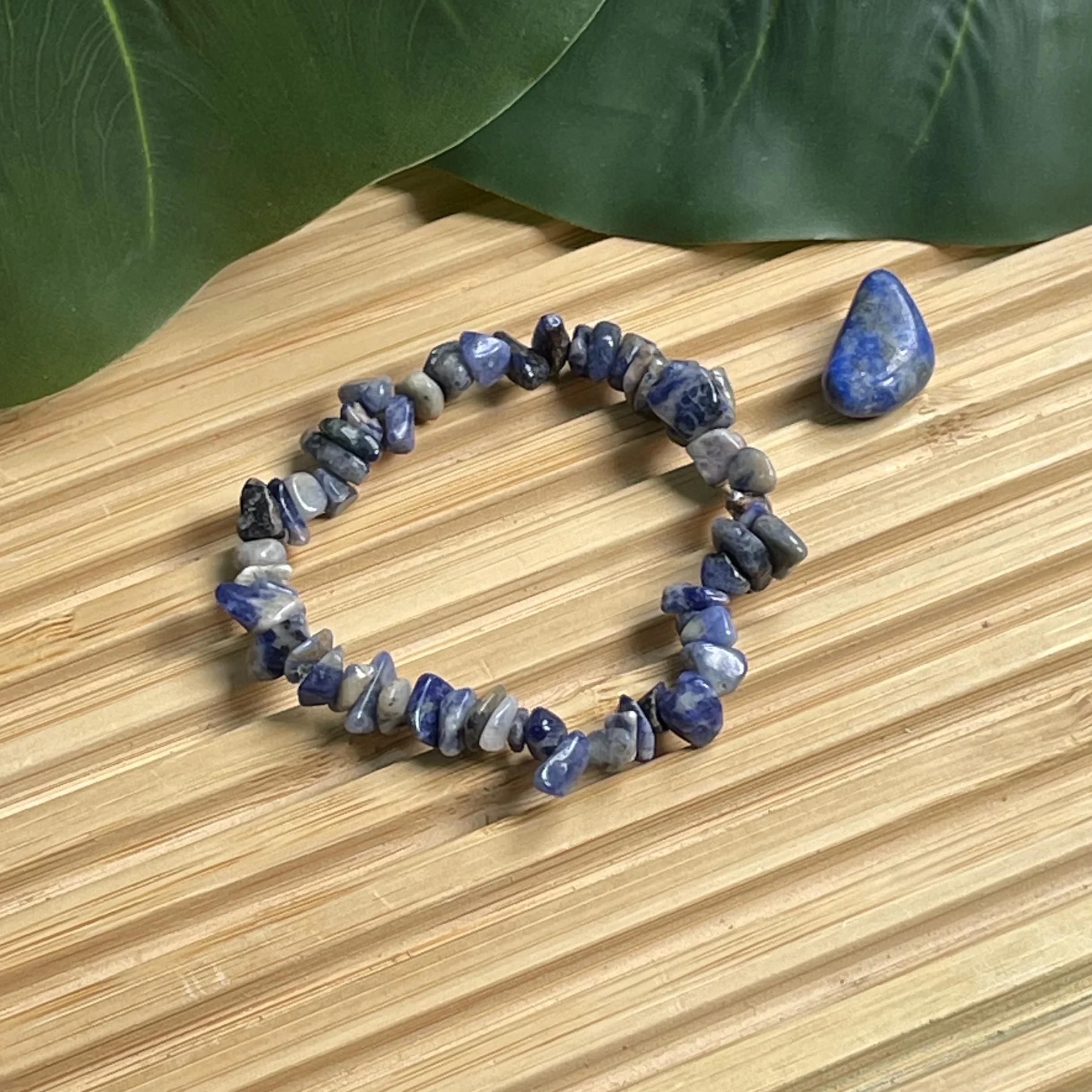Bracelet chute Lapis lazuli
