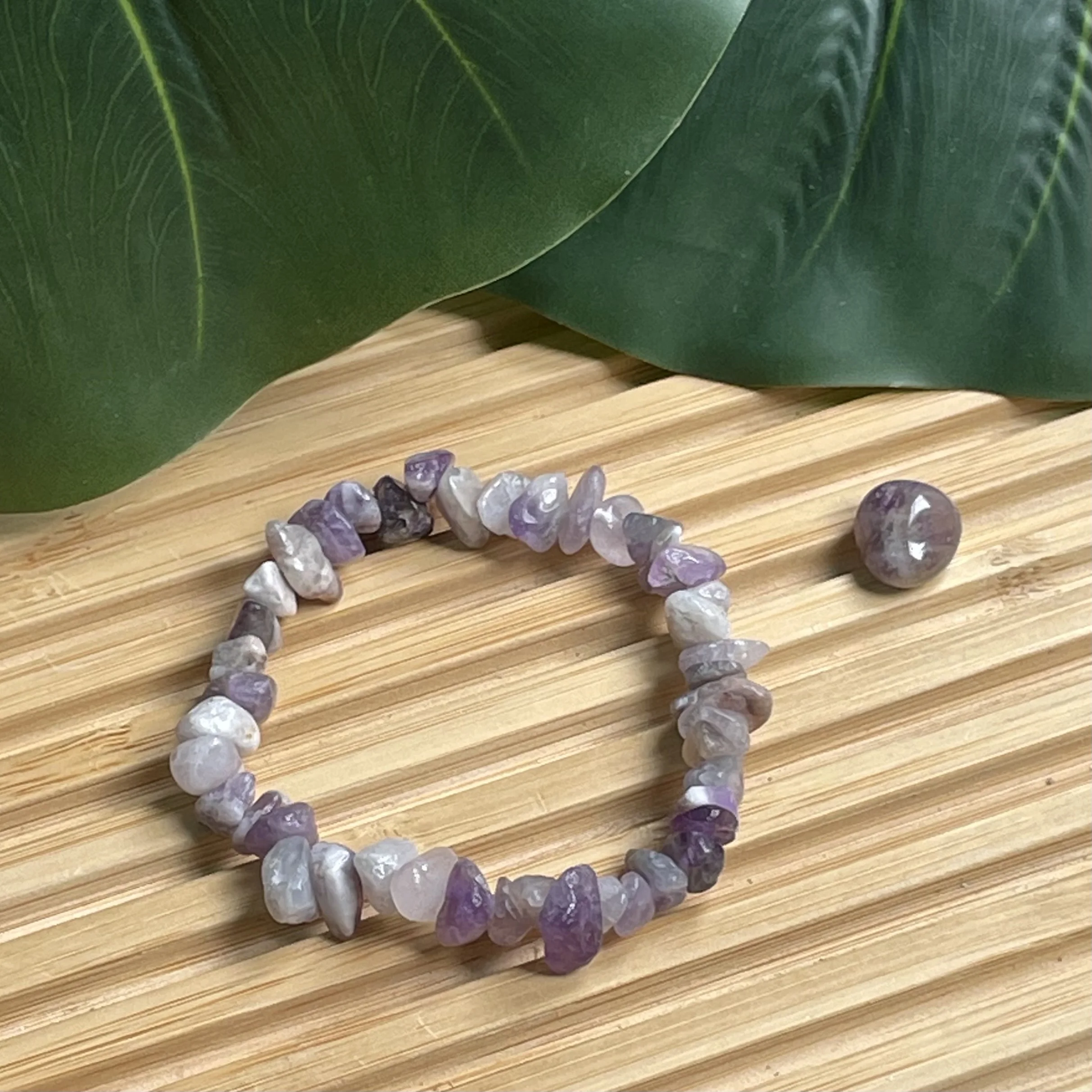 Bracelet chute améthyste