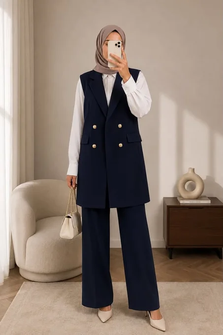 Gilet 90cm et pantalon