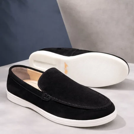 Mocassin L0R0 PlANA en Daim