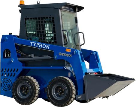 TYPHON Stomp 509 25HP Japanese D1105 1.4 Ton Skid Steer Loader USA