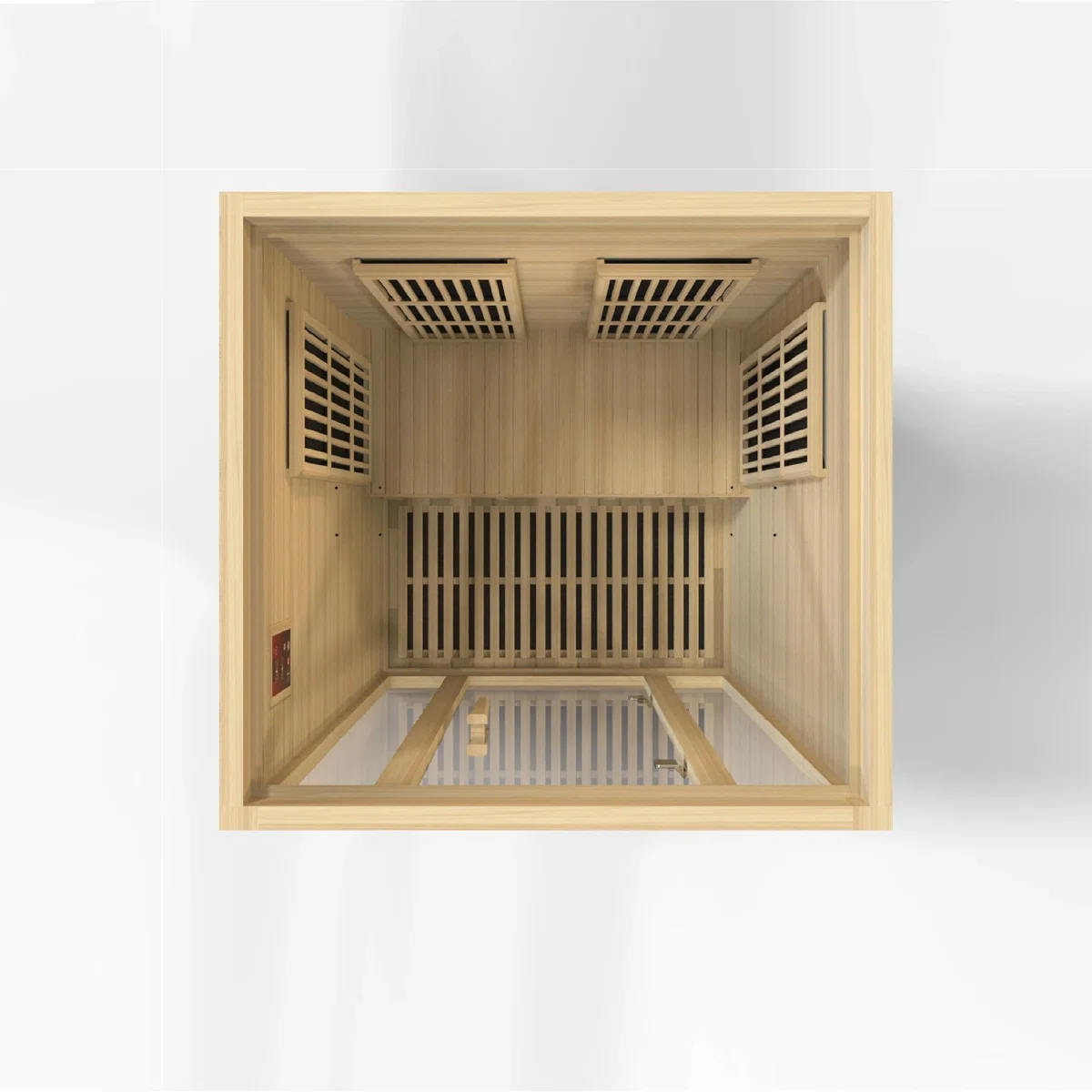 Dynamic Infrared 2 - Person FAR Infrared Sauna in Hemlock