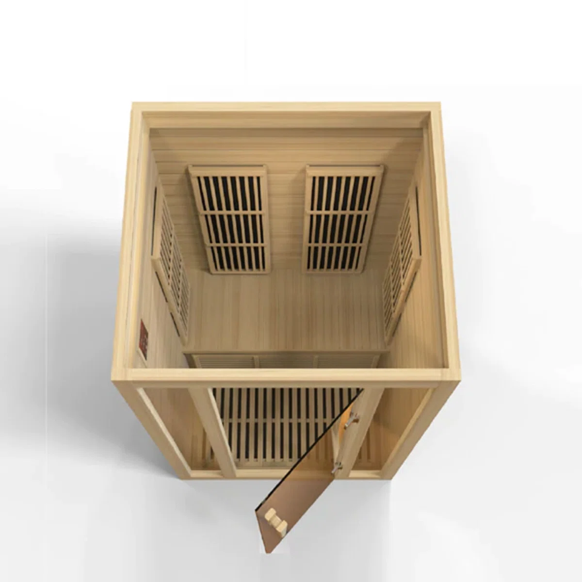 Dynamic Infrared 2 - Person FAR Infrared Sauna in Hemlock