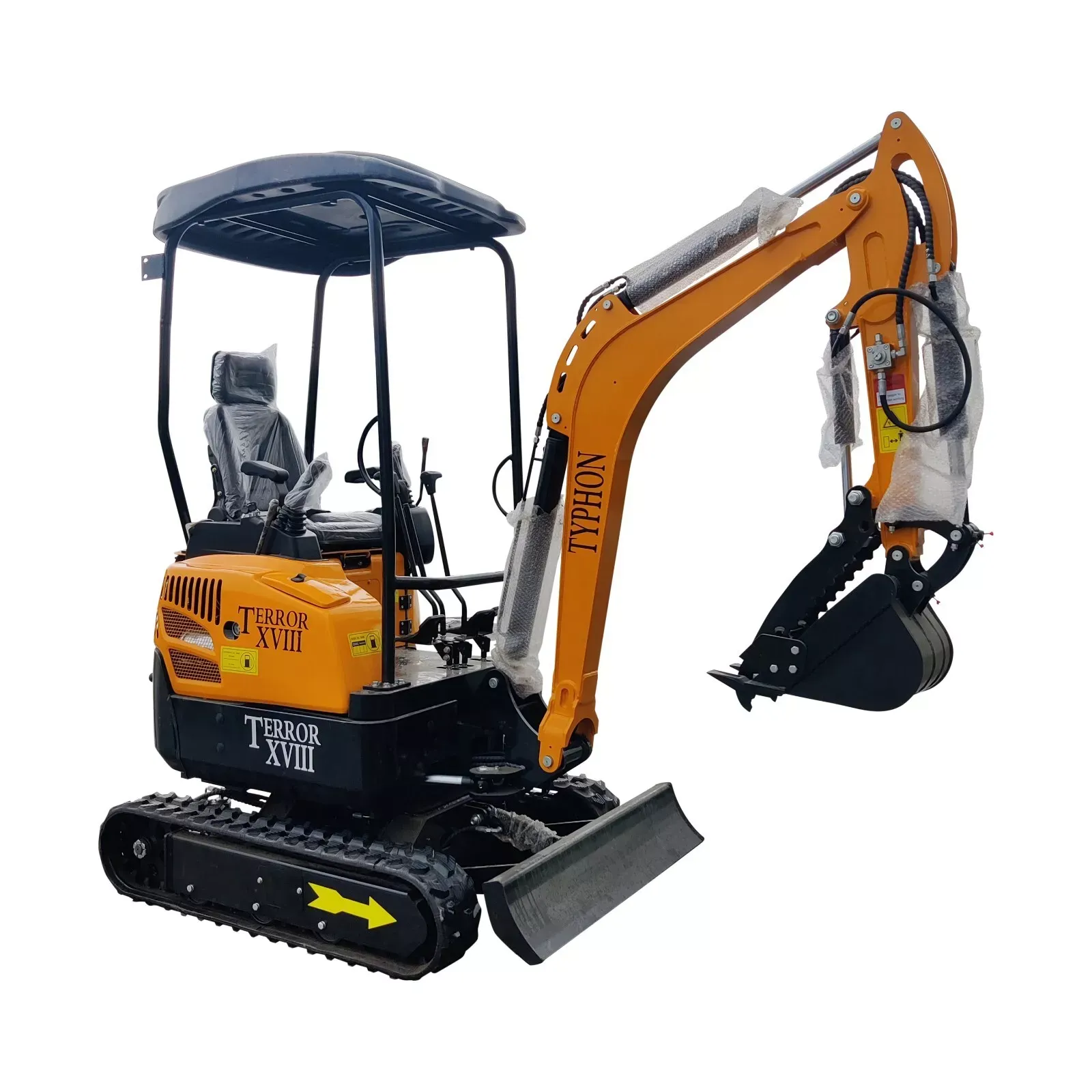 4,000 lbs Terror XVIII Mini Excavator, EPA KUBOTA D902 Engine