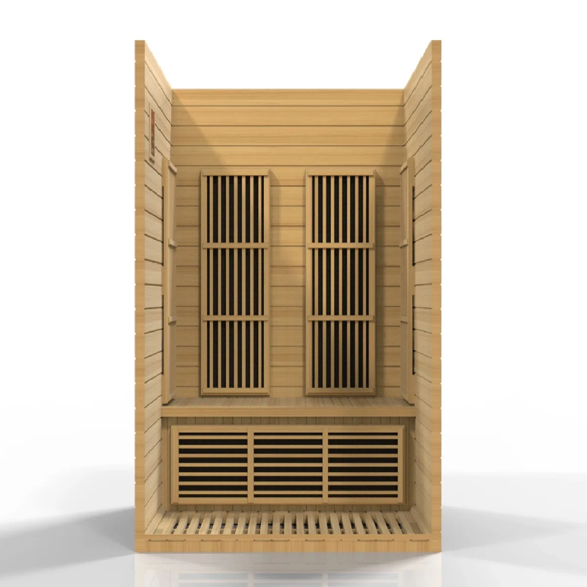 Dynamic Infrared 2 - Person FAR Infrared Sauna in Hemlock