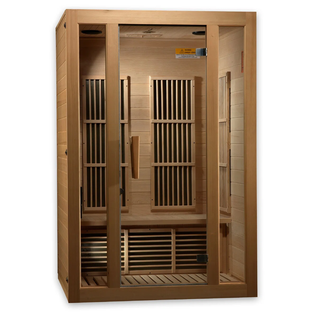 Dynamic Infrared 2 - Person FAR Infrared Sauna in Hemlock