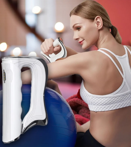 مدلك احترافي محمول بتقنية تدليك الأنسجة العميقة