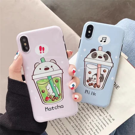 Instagram Selfie We bare bears iPhone case