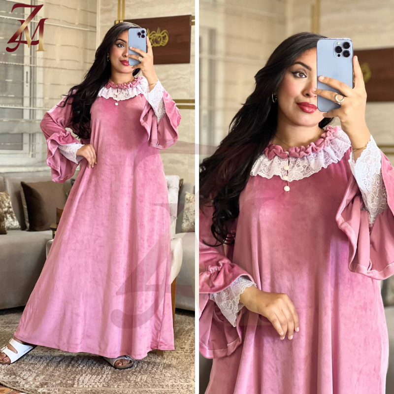 بيجامة موبرة انيقة